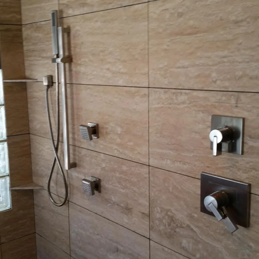Shower fixture installation for Gas Line Repair in University of California-Davis